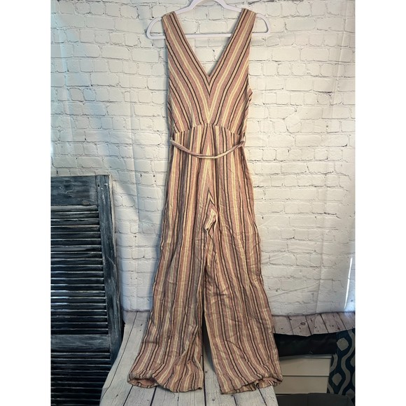 Women's TigerLily Striped Sleeveless Jumpsuit. SZ 2. Read Description! - Picture 2 of 7